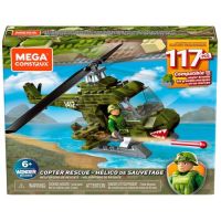 Klocki plastikowe MATTEL Mega Construx Helikopter Ratunkowy