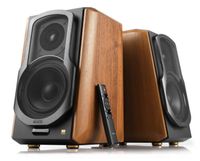 Aktywne, Podstawkowe kolumny głośnikowe EDIFIER S1000MKII Orzech (2 szt.)