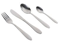 Komplet 16 sztućców dla 4 osób Day By Day srebrnych