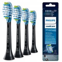Końcówki Philips C3 Premium Plaque Defence Czarne HX9044/33 -  4 szt