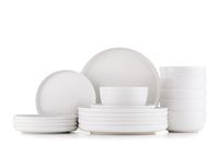 KONSIMO VICTO Zestaw obiadowy dla 6 osób (18 el.), białym
