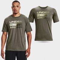 KOSZULKA TERMOAKTYWNA MĘSKA UNDER ARMOUR T-SHIRT SPORTOWY 1329582-390