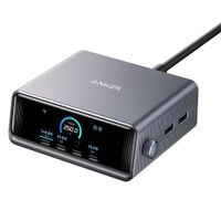 Ładowarka sieciowa ANKER Prime 250W 4xUSB-C 2xUSB-A GaNPrime LCD Czarna