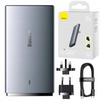 ŁADOWARKA SIECIOWA BASEUS GaN5 PRO 65W SZYBKA ULTRA USB C USB A QC + KABEL