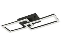 Lampa sufitowa Momax Ozum LED 2-punktowa  czarna