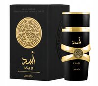 Lattafa Asad 100 ml woda perfumowana DLA MĘŻCZYZN, CZARNA