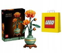 LEGO ICONS 10368 Chryzantema + torebka prezentowa