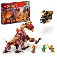 LEGO Ninjago Lawowy smok zmieniający się w falę ognia 71793