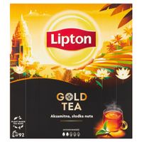 Lipton Gold Tea 92 torebki Herbata czarna ekspresowa 138 g