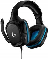 Logitech G432 Zestaw Słuchawkowy Gamingowy 7.1 Surround Sound - czarny