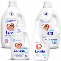 LOVELA PŁYN DO PRANIA KOLORÓW 4,5 I BIELI 4,5 ODPLAMIACZ PŁYN DO PŁUKANIA