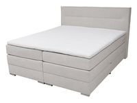 Łóżko kontynentalne Papilion 160x200 z pojemnikiem szare