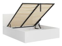 Łóżko Tritex 160x200 ze stelażem i pojemnikiem białe