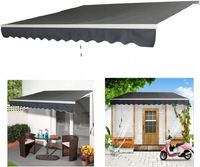 Markiza pawilon pergola 3x4m na taras do ogrodu lub na balkon
