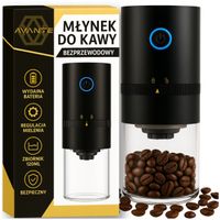 Młynek żarnowy ładowany na USB-C