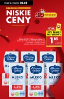 Mleko UHT 3,2% Mleczna Dolina za 1,85 zł w Biedronce