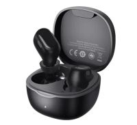 Słuchawki bezprzewodowe Baseus WM01 Dokanałowe Bluetooth 5.0 Czarny