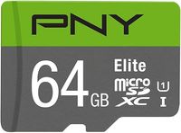 PNY Elite microSDXC card 64GB Class 10 UHS-I U1 100MB/s