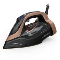 Żelazko parowe TEFAL Ultimate Power Pro FV9E50E0 Czarny z wbudowanym generatorem pary