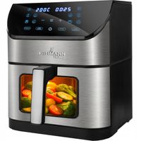 FRYTKOWNICA BEZTŁUSZCZOWA 1800W AIRFRYER 8L NIEPRZYWIERAJĄCA 12 PROGRAMÓW
