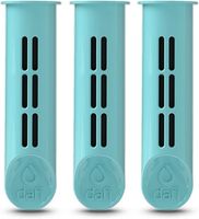 DAFI Zestaw 3 filtrów do butelek filtrujących DAFI Soft i Solid Kolor Miętowy