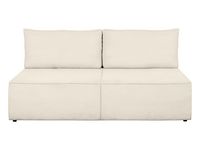 Sofa trzyosobowa Meloria rozkładana z pojemnikiem beżowa