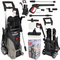 MYJKA CIŚNIENIOWA DEDRA 2500W Indukcyjny 195bar MOCNA Wąż 10m Samossąca