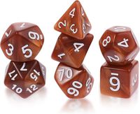 Zestaw kości Dungeon and Dragons, 7 szt., fioletowa, mgławica, kości wielościenne, RPG, gry stołowe, D&D D20, D12, D10, D8, D6, D4, złote