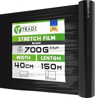 Folia Stretch V1 Trade  - czarna