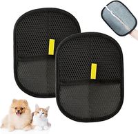 2 x rękawice do pielęgnacji zwierząt domowych