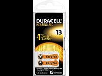 Baterie do aparatów słuchowych DURACELL HA13 P6 6szt.