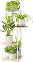 Mały stojak na rośliny 4-poziomowy Bamworld
