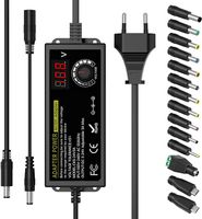 Uniwersalny zasilacz 24 V, 3 A, 72 W, AC do DC 3 V-24 V,