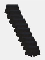 Bokserki Classic 10 pack Kolor czarny - SINSAY - 705EL-99X