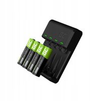 Green Cell VitalCharger Ładowarka +4x Baterie Akumulatorki AA2000mAh Ni-MH