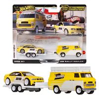 BMW M3 (E46) & HW Rally Hauler Team Transport Legends Hot Wheels Premium 1:64