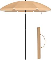 Parasol plażowy Ø 160 cm SONGMICS GPU60BR