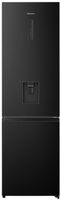 Lodówka HISENSE RB440N4WFE No Frost 200.4cm Czarna Podajnik wody Licowane drzwi Szuflada z niższą temperaturą