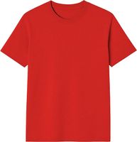 Koszulka męska 100% bawełny rozmiar L kolor czerwony - błąd cenowy