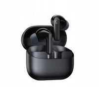 Słuchawki bezprzewodowe Baseus Bass BP1 NC Doknałowe Bluetooth 6.0 Czarne