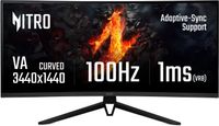 Monitor ACER Nitro ED343CURHbmiippx 34" 3440x1440px 100Hz 1 ms [VRB] Curved
