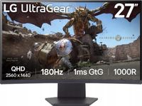 Monitor LG 27GS60QC-B - 27" QHD VA Curved 1ms 180Hz
