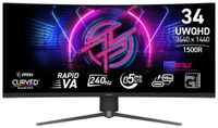 Monitor MSI MPG 346CQRF X24 34" 3440x1440px 240Hz 0.5 ms [GTG] Curved