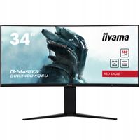 Monitor zakrzywiony 34" IIYAMA GCB3480WQSU-B1 |VA|3440x1440 |180H|0,4ms|HDR