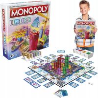 MONOPOLY DEWELOPER GRA PLANSZOWA RODZINNA HASBRO