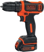 Black & Decker Wiertarko-Wkrętarka Akumulatorowa, 10.8 V, 1.5 Ah, BDCDD12