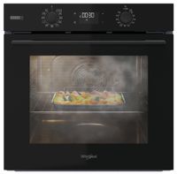 Piekarnik WHIRLPOOL OMSK58CU1SB Elektryczny parowy Czarny A+