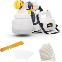 WAGNER System natryskowy W 450 do farb ściennych w pomieszczeniach, 15 m²-10 min, pojemnik 1300 ml, 460 W, wąż 1,8 m