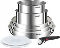 Zestaw garnków i patelni TEFAL Emotion 8 el powłoka stalowa - Indukcja