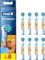 Oral-B Kids Końcówki do szczoteczek elektrycznych prezentujące Disney Król Lew - 8 sztuki